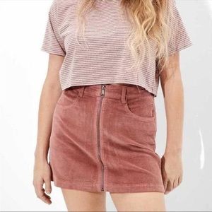 American Eagle Corduroy Skirt Size 8 L Pink